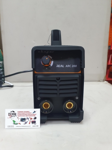 Сварочный аппарат Сварог ARC 200 REAL Z238 Black (маска+краги) фото 3