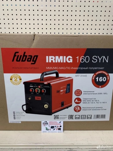 Сварочный аппарат Fubag IRMIG 160 SYN фото 6