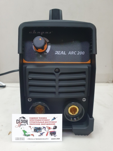 Сварочный аппарат Сварог ARC 200 REAL Z238 Black (маска+краги) фото 2