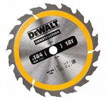 Диск DeWalt CONSTRUCTION DT1933QZ  165/20 18 ATB +20°